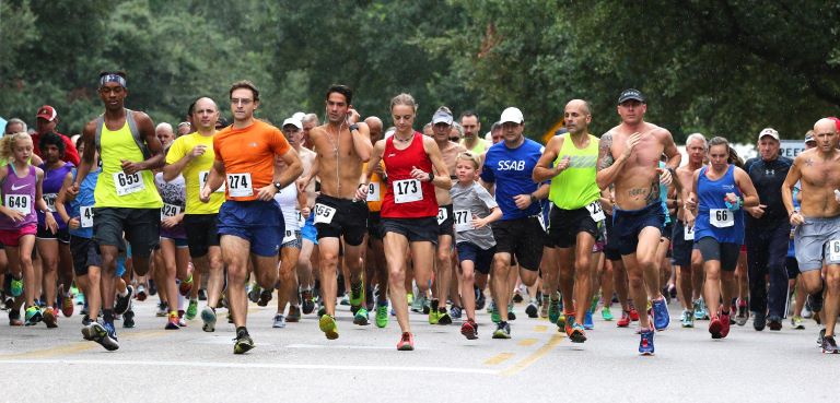 Average 5K time by age