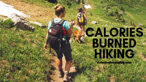 calories burned hiking