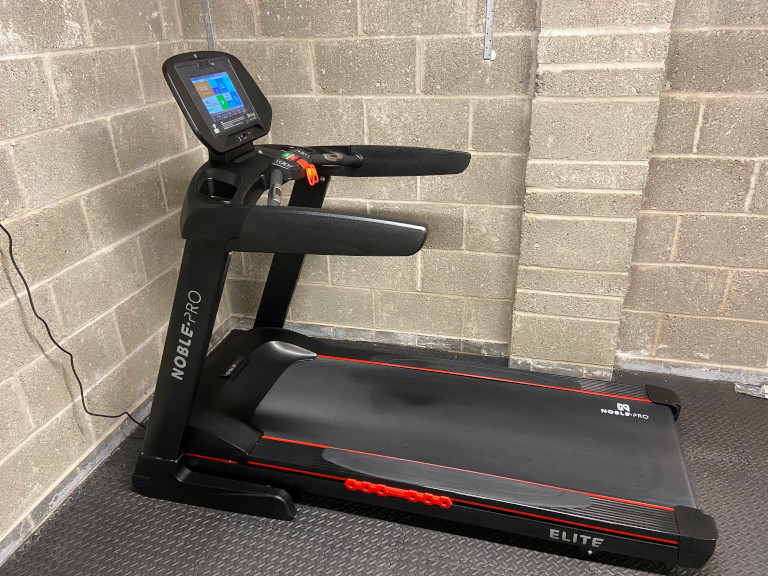 Noble pro elite e8i treadmill review side view