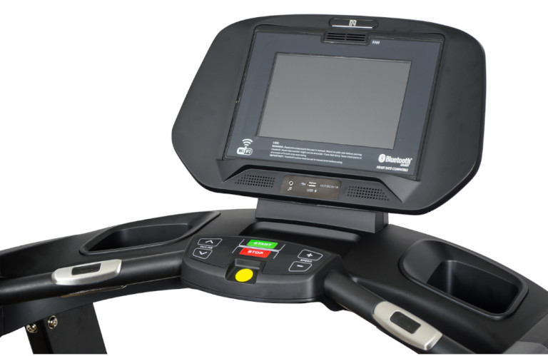 NoblePro Elite E8i Treadmill Review screen