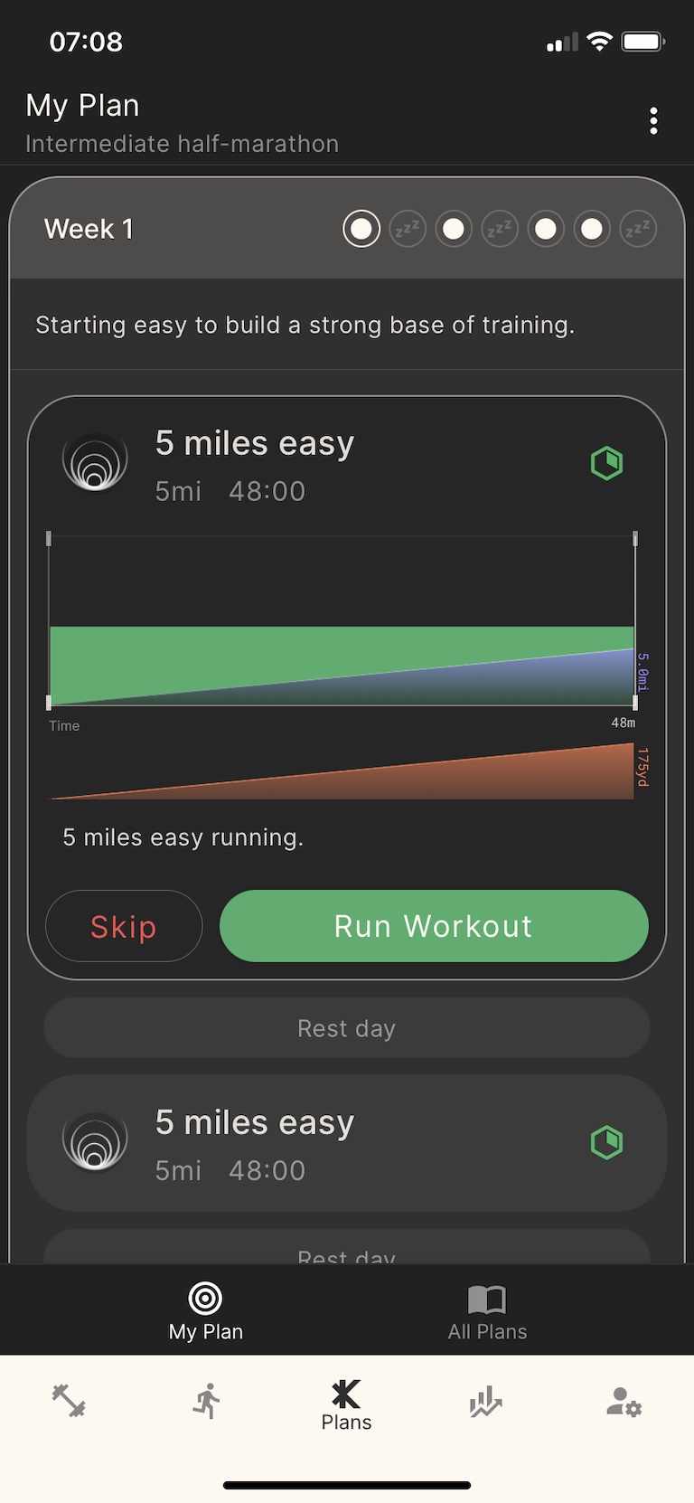 noble pro kinni app all plans run plan