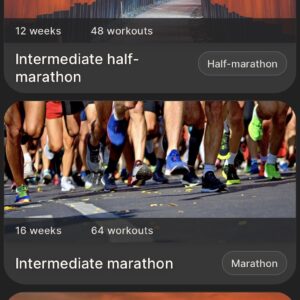 noble pro kinni app intermediate marathon