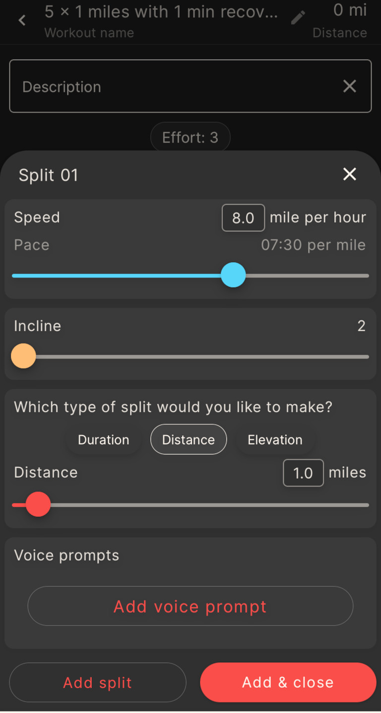 noblepro kinni app create custom workout